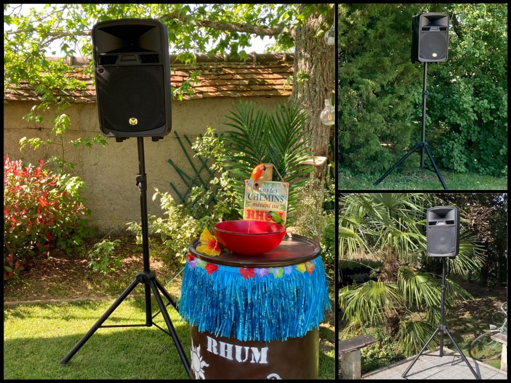 Enceinte cocktail